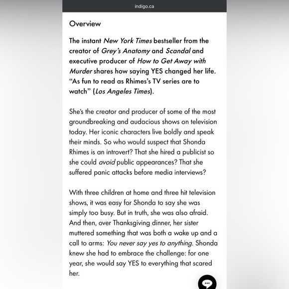The Year of Yes by Shonda Rhimes - Picture 10 of 11